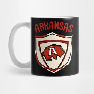 Arkansas Sport Day Playing American Football in Arkansas Football Team Mug